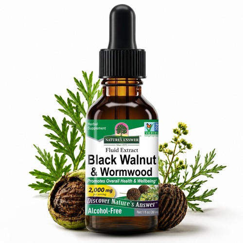 Nature answer black - black, walnut
